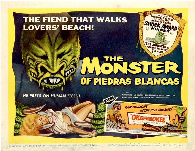 The Monster of Piedras Blancas - Lobby Cards