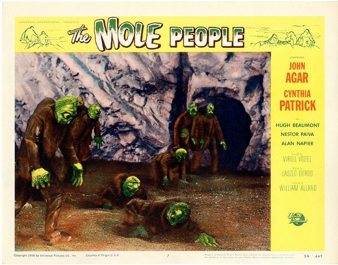 The Mole People - Lobby Cards