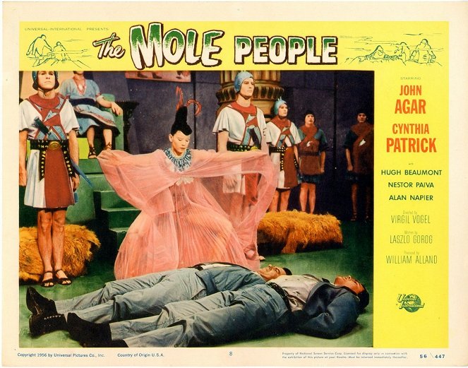 The Mole People - Lobby Cards