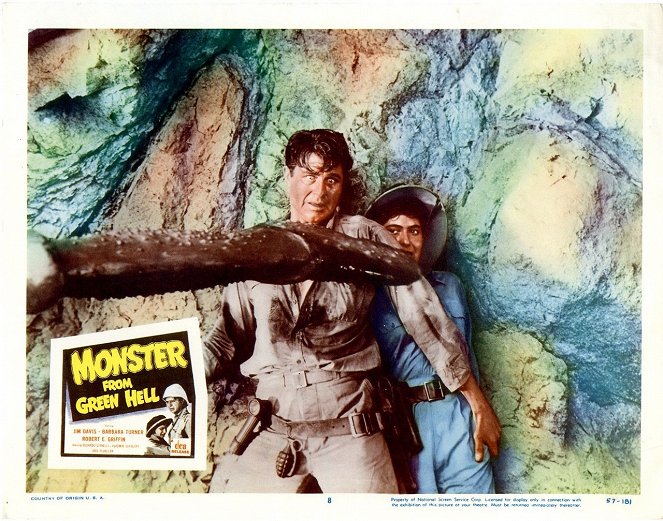 Monster from Green Hell - Lobby Cards - Jim Davis, Barbara Turner