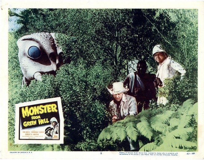 Monster from Green Hell - Lobby Cards - Robert Griffin, Jim Davis