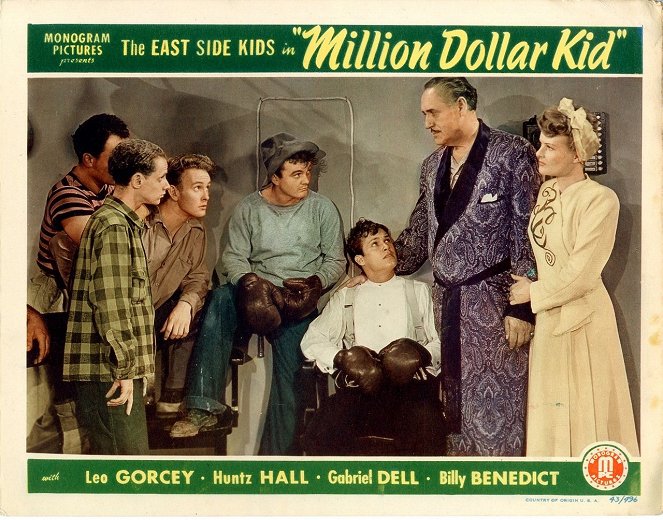 Million Dollar Kid - Cartes de lobby - Leo Gorcey, Noah Beery