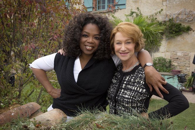 Les Recettes du bonheur - Tournage - Oprah Winfrey, Helen Mirren