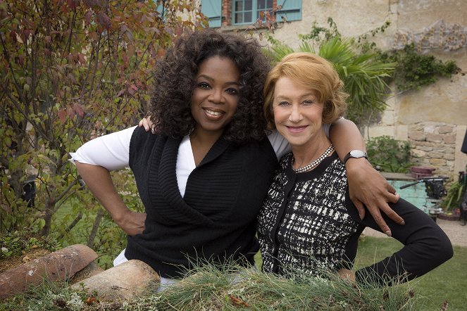 Madame Mallory und der Duft von Curry - Dreharbeiten - Oprah Winfrey, Helen Mirren