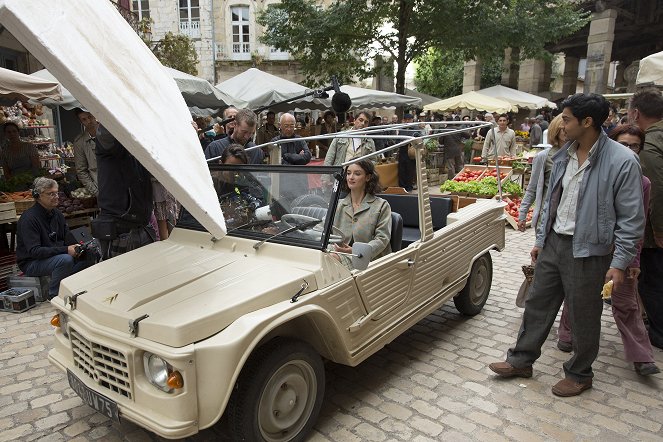 Les Recettes du bonheur - Tournage - Charlotte Le Bon, Manish Dayal