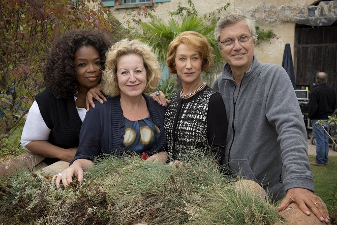 Les Recettes du bonheur - Tournage - Oprah Winfrey, Helen Mirren, Lasse Hallström