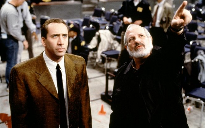 Snake Eyes - Van de set - Nicolas Cage, Brian De Palma