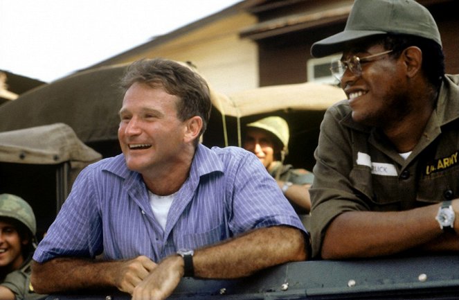 Dobré ráno, Vietnam - Z filmu - Robin Williams, Forest Whitaker