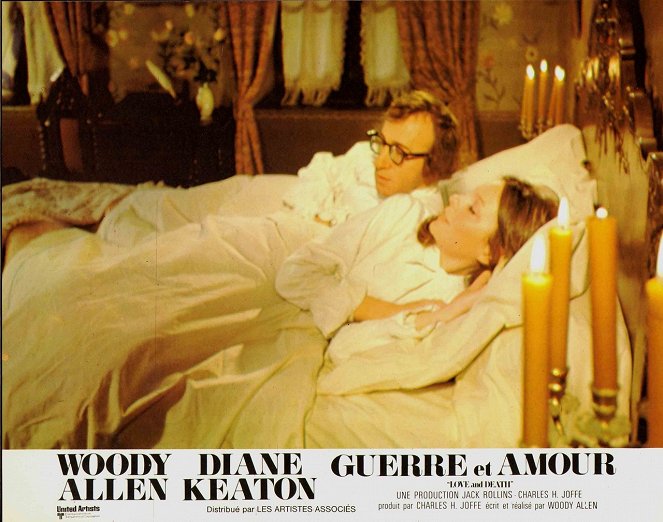 Guerre et amour - Cartes de lobby - Woody Allen, Diane Keaton