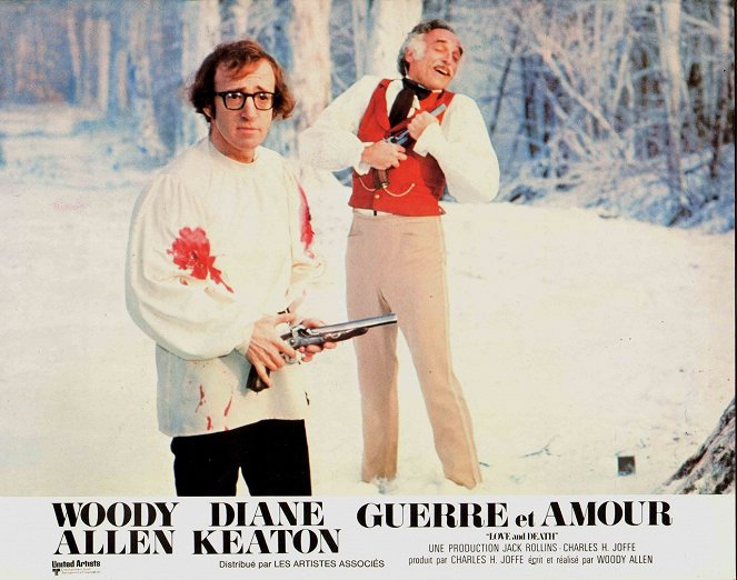Guerre et amour - Cartes de lobby - Woody Allen