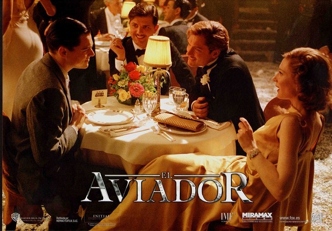 The Aviator - Lobbykarten - Leonardo DiCaprio, Adam Scott, Jude Law, Cate Blanchett