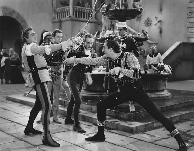 Romeo a Julie - Z filmu - John Barrymore, Reginald Denny, Leslie Howard, Basil Rathbone