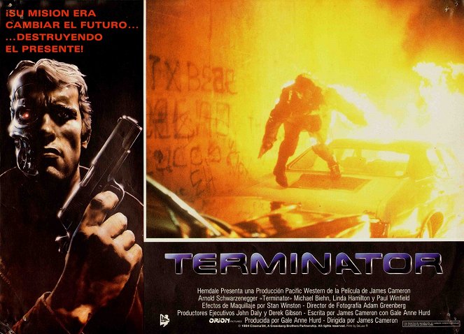 Terminator - tuhoaja - Mainoskuvat