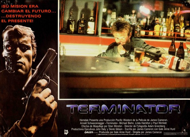 Terminator - Cartes de lobby - Michael Biehn