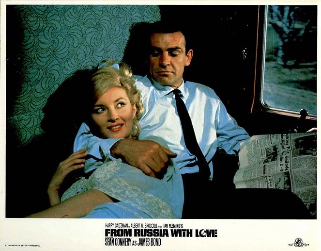 James Bond - Liebesgrüße aus Moskau - Lobbykarten - Daniela Bianchi, Sean Connery