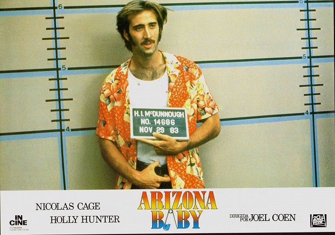 Arizona Junior - Cartes de lobby - Nicolas Cage