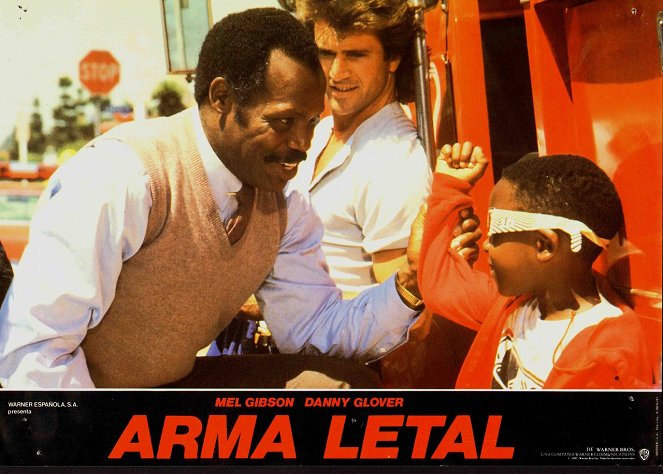 Lethal Weapon - Zwei stahlharte Profis - Lobbykarten - Danny Glover, Mel Gibson