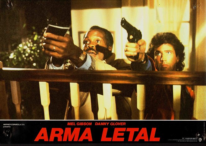 Zabójcza broń - Lobby karty - Danny Glover, Mel Gibson