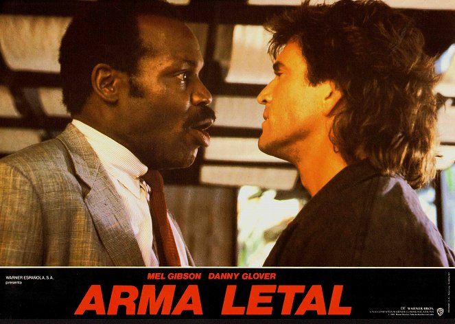 Lethal Weapon - Zwei stahlharte Profis - Lobbykarten - Danny Glover, Mel Gibson