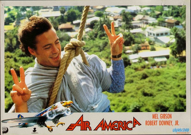 Air America - Cartões lobby - Robert Downey Jr.
