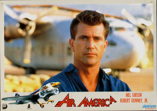 Air America - Lobbykarten - Mel Gibson