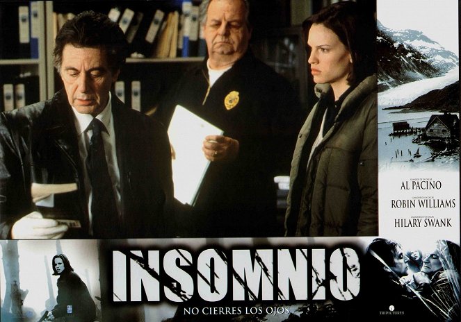 Insomnia - Cartes de lobby - Al Pacino, Hilary Swank
