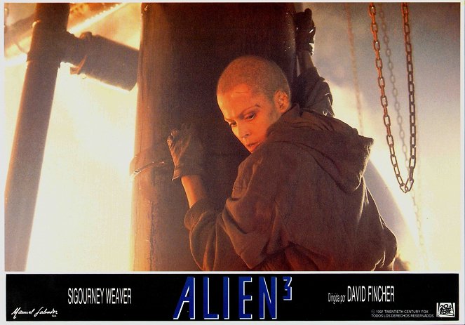 Alien 3 - Cartes de lobby - Sigourney Weaver