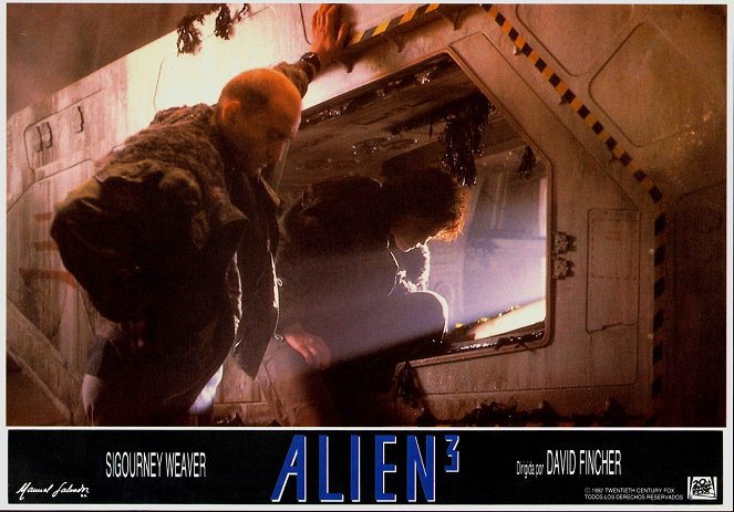 Alien³ - Lobbykarten - Charles Dance, Sigourney Weaver