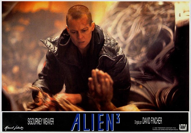 Alien³ - Lobbykarten - Sigourney Weaver
