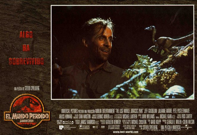 O Mundo Perdido: Jurassic Park - Cartões lobby - Peter Stormare
