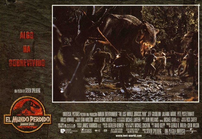 The Lost World: Jurassic Park - Lobbykaarten