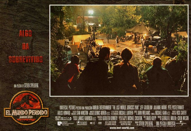 Le Monde perdu : Jurassic Park - Cartes de lobby