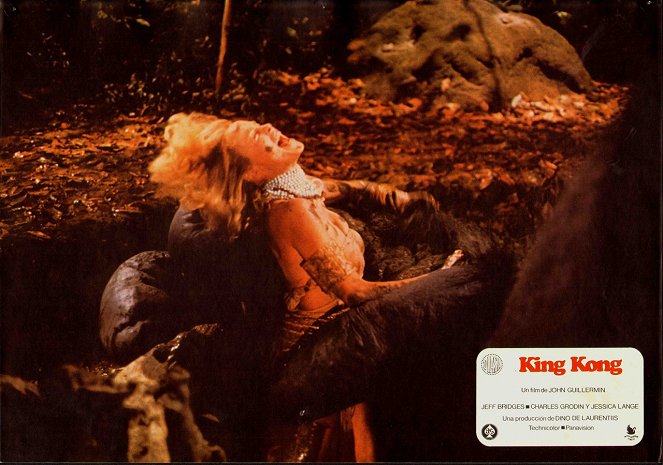 King Kong - Cartões lobby - Jessica Lange