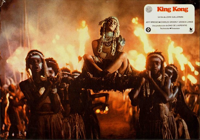 King Kong - Lobbykaarten - Jessica Lange
