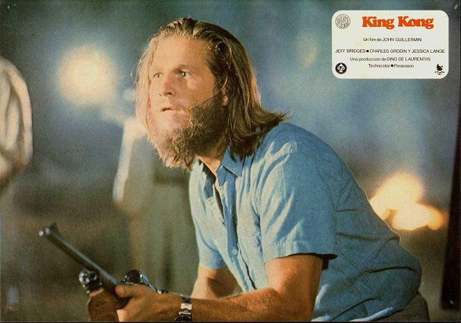 King Kong - Lobby karty - Jeff Bridges