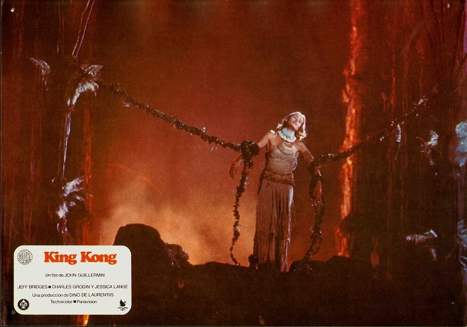 King Kong - Lobbykaarten - Jessica Lange