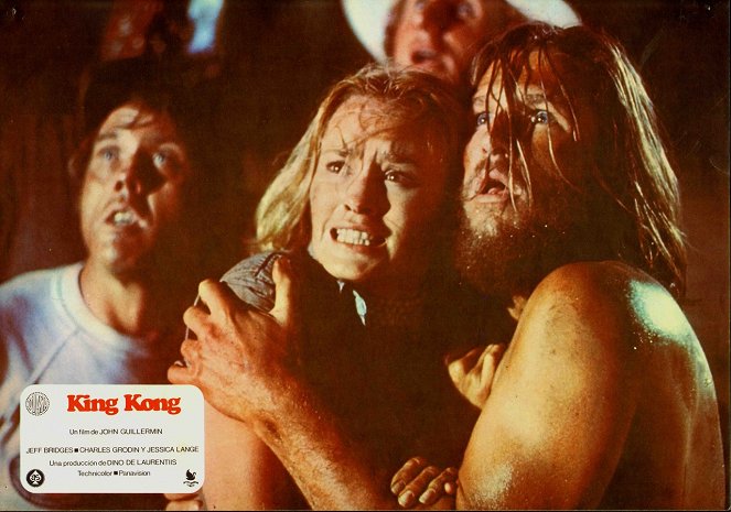 King Kong - Cartões lobby - Jessica Lange, Jeff Bridges