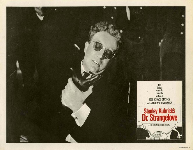 Dr. Strangelove or: How I Learned to Stop Worrying and Love the Bomb - Lobby Cards - Peter Sellers