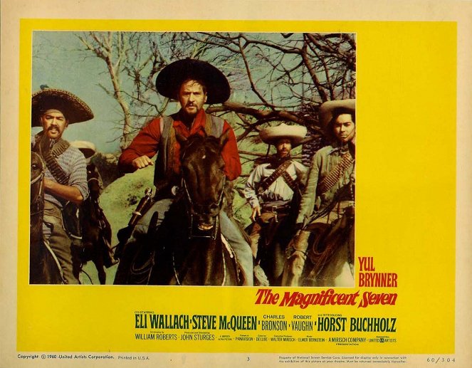 The Magnificent Seven - Lobby Cards - Eli Wallach