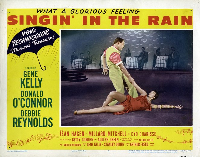 Singin' in the Rain - Lobbykaarten - Gene Kelly, Debbie Reynolds