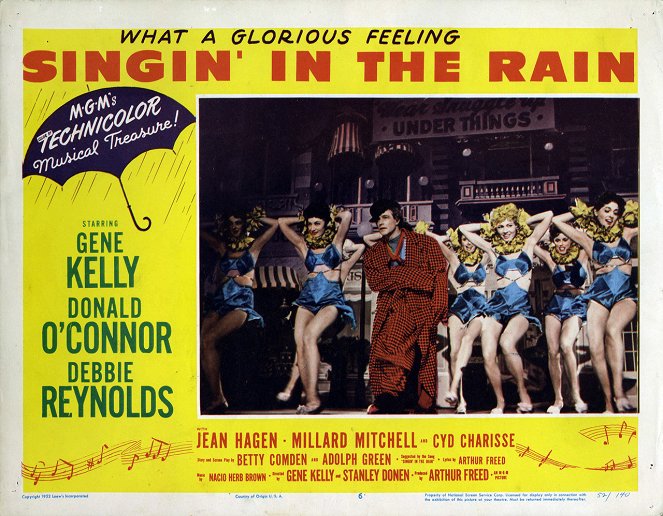 Singin' in the Rain - Lobbykaarten - Gene Kelly