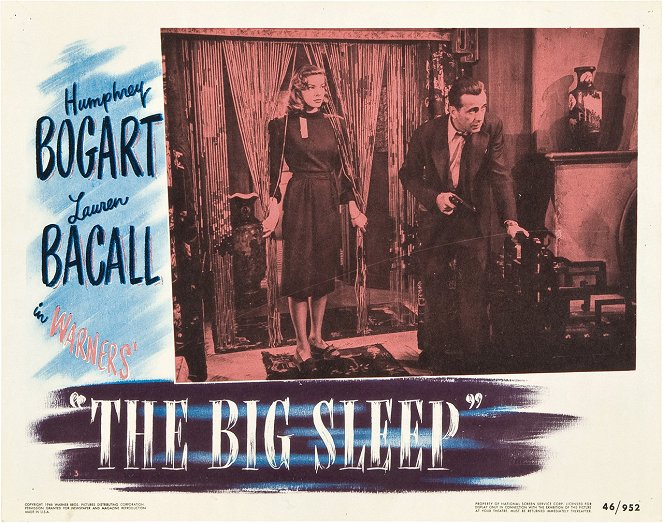 Hluboký spánek - Fotosky - Lauren Bacall, Humphrey Bogart