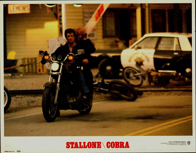 Cobra - Lobbykaarten - Sylvester Stallone, Brigitte Nielsen