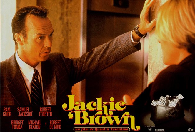 Jackie Brown - Cartes de lobby - Michael Keaton