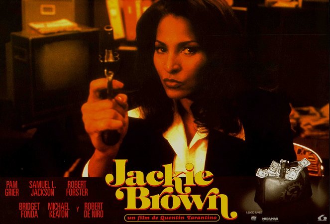Jackie Brown - Lobbykaarten - Pam Grier
