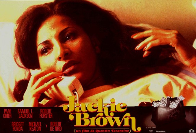 Jackie Brown - Lobbykaarten - Pam Grier