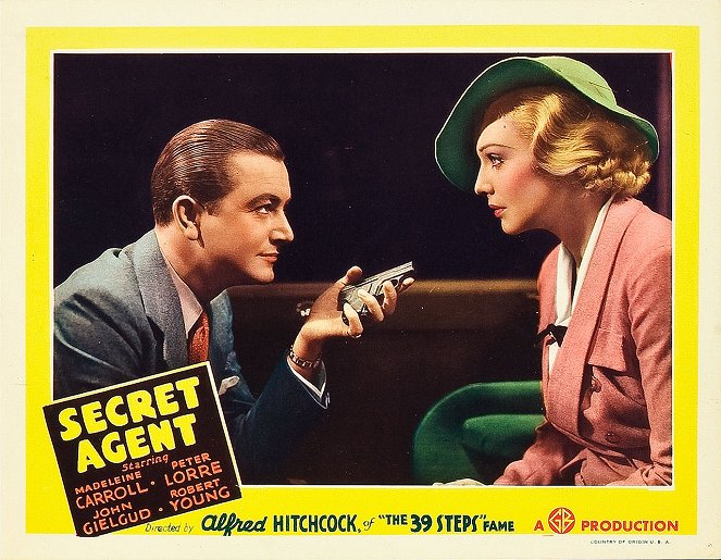 Secret Agent - Lobby Cards