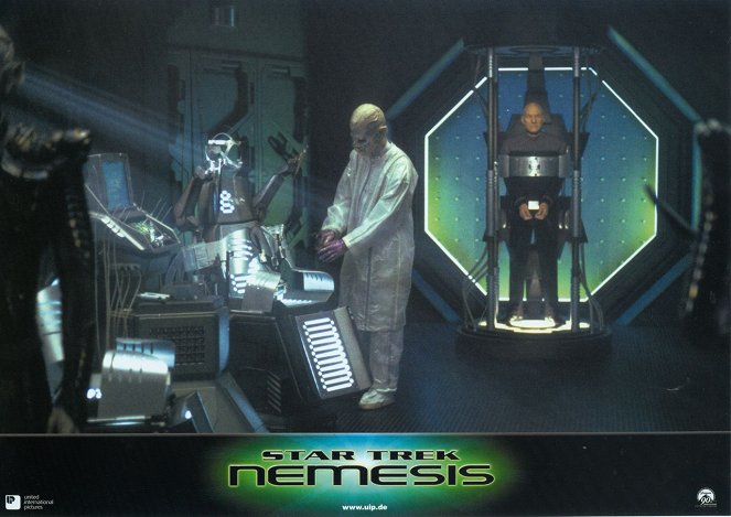 Star Trek Nemesis - Cartes de lobby - Patrick Stewart