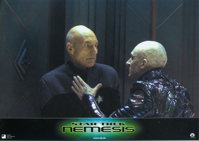 Star Trek - Nemesis - Lobbykarten - Patrick Stewart, Tom Hardy