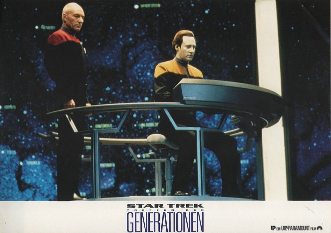 Star Trek: Gerações - Cartões lobby - Patrick Stewart